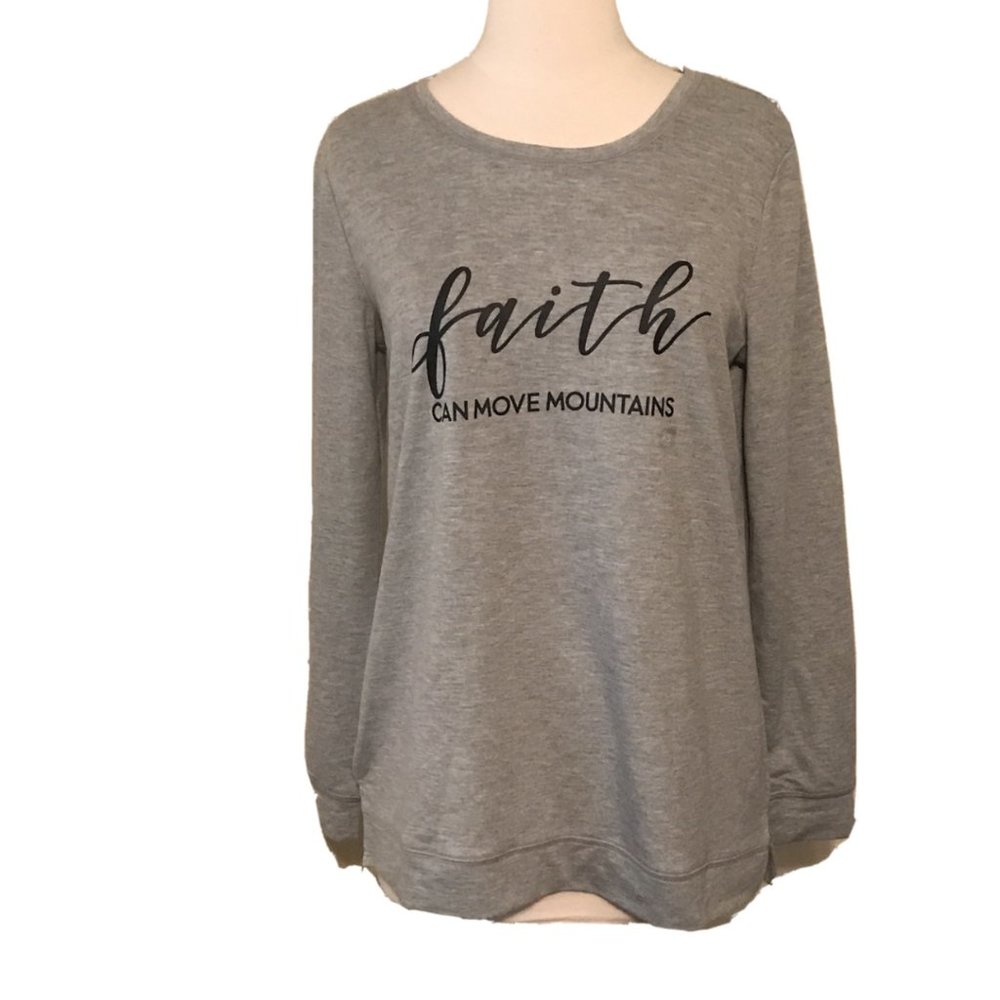 NWOT Cato Gray Sweatshirt Size XS